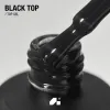 Топ для ногтей черный витражный Black Top ADORE