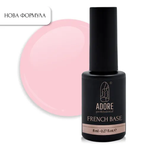 French Base 8 ml №14 "baby pink" ADORE