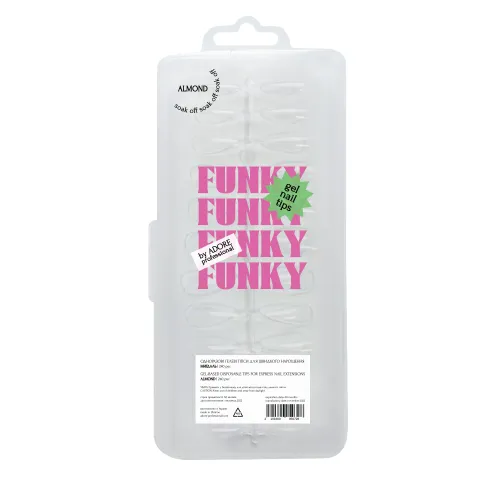 Funky Gel Tips ALMOND | short ADORE