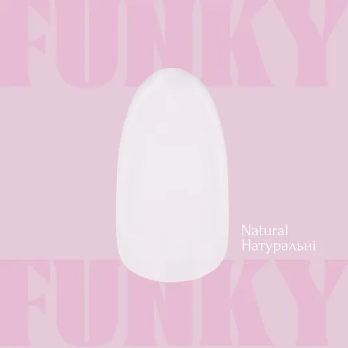 Funky Gel Tips NATURAL ADORE