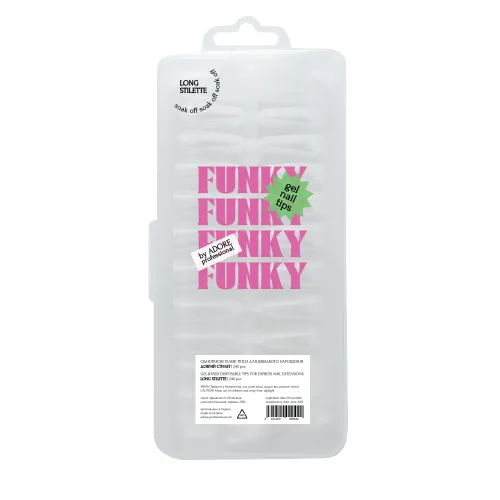 Funky Gel Tips STILETTE | long ADORE
