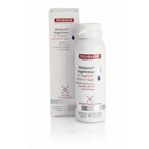 Antifungal tincture for nails Medilamin with pyroctonolamine BAEHR (11921), 125 ml