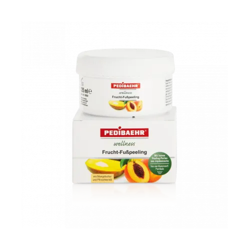 Fruit foot peeling with mango butter and peach butter BAEHR, 125 ml (10958)