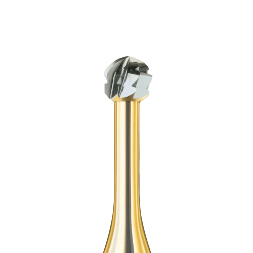 Carbide "gold" drill bit for removing calluses and hyperkeratosis 1SXM 010 BUSCH