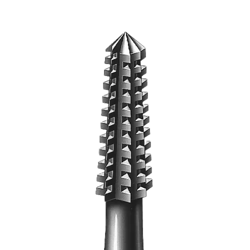 Fissure drill bit for treatment of nail plate and keratinization 39RS/009 BUSCH