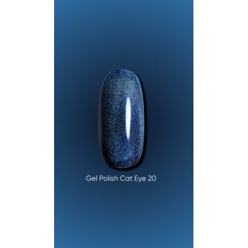 DARK gel polish Cat Eye 20, 6 ml