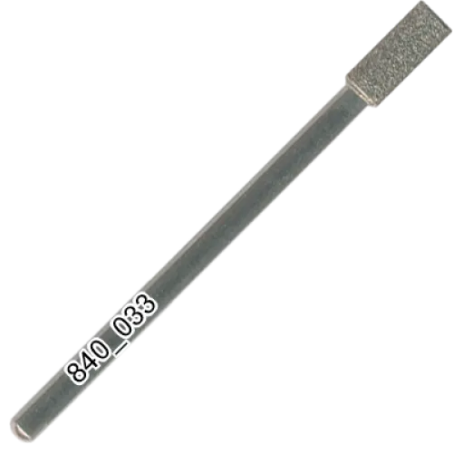 Buffing head, blue, 3.3 mm S840/033 Dia-Tessin