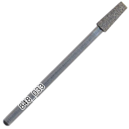 Buffing head, blue, 3.3 mm S848/033 Dia-Tessin