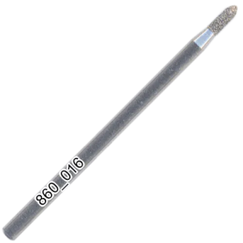 Buffing head, blue, 1.6 mm S860/016 Dia-Tessin