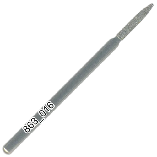 Buffing head, blue, 1.6 mm S863/016 Dia-Tessin