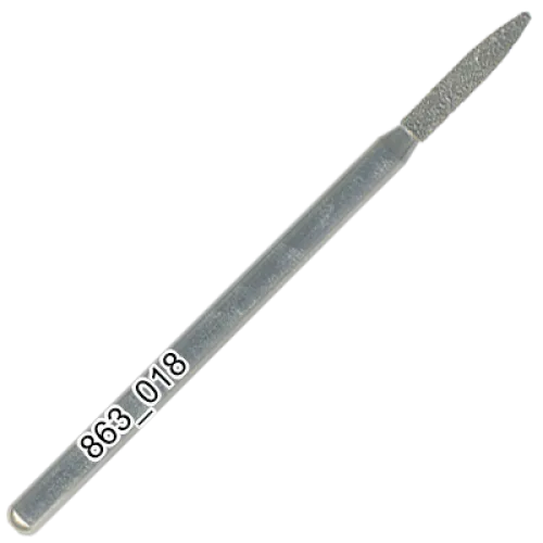 Buffing head, blue, 1.8 mm S863/018 Dia-Tessin
