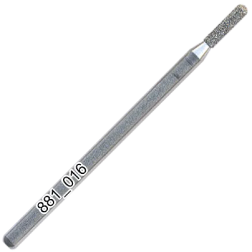 Buffing head, blue, 1.6 mm S881/016 Dia-Tessin