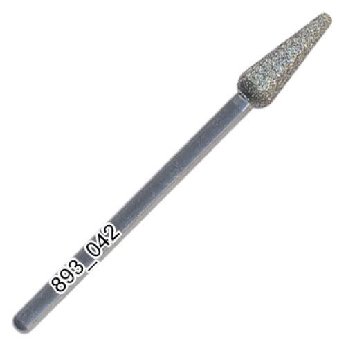 Buffing head, blue, 4.2 mm S893/042 Dia-Tessin