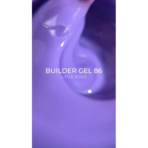 Builder Gel Little bows Edlen 15 ml №86