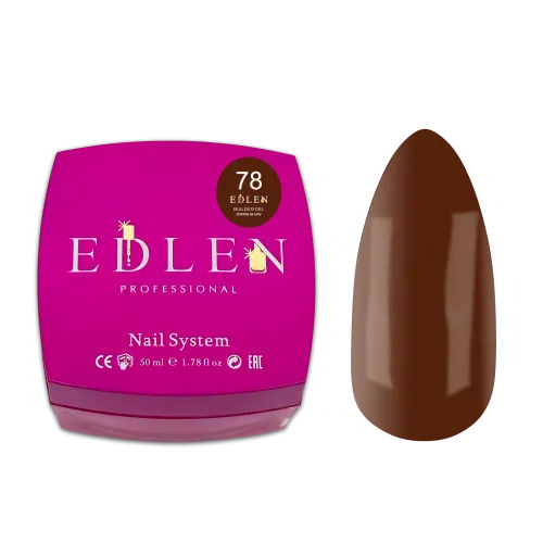 Builder Gel Lviv Edlen 50 мл №78 (Coffee in Lviv)