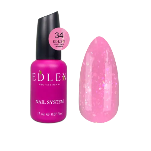 Cover Base №34 Shimmer Edlen 17 ml