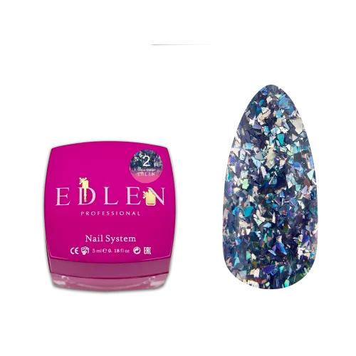Disco Glitter №02 Edlen 5 ml