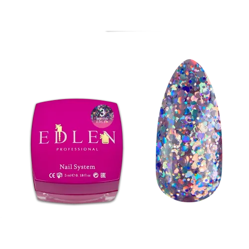 Disco Glitter №03 Edlen 5 ml