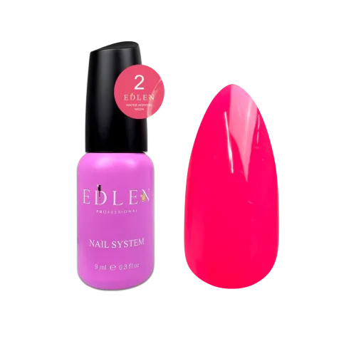 Water Acrygel Neon Edlen 9 мл №02