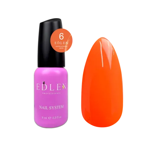 Water Acrygel Neon Edlen 9 мл №06