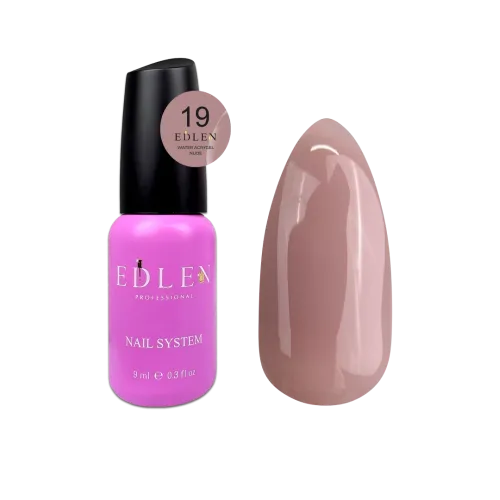 Water Acrygel Nude Edlen 9 мл №19