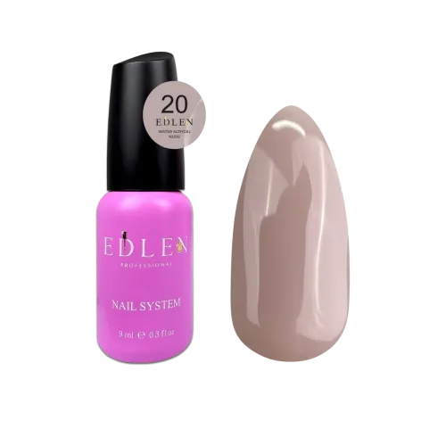 Water Acrygel Nude Edlen 9 мл №20