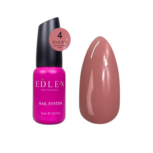 Water Acrygel Nude Edlen 9 мл №04