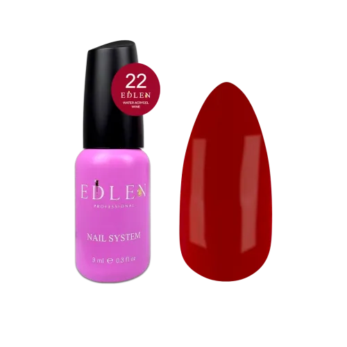 Water Acrygel Wine Edlen 9 мл №22