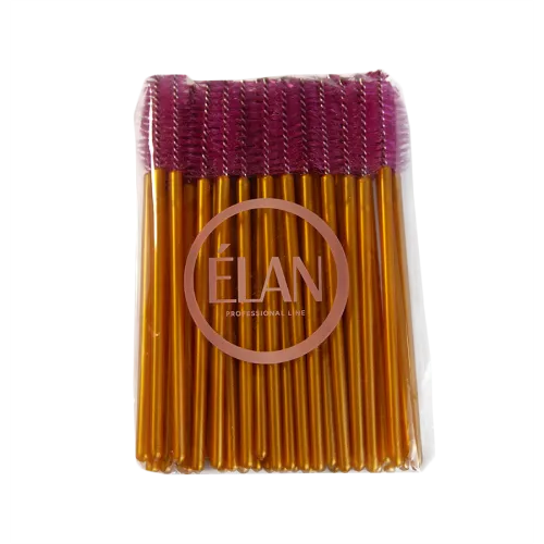 Disposable nylon brush (red) ELAN, 50 pcs