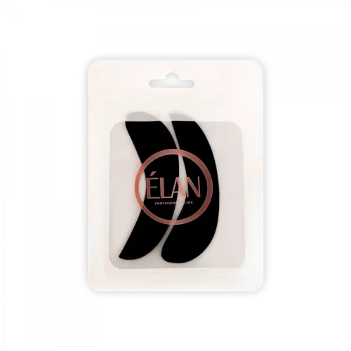 Silicone patches for eyelash lamination (black) ELAN
