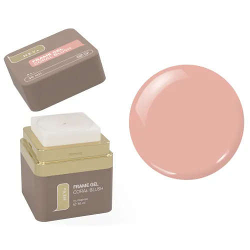 HEYLOVE, Frame Gel, Coral Blush, 30 ml