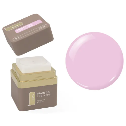 HEYLOVE, Frame Gel, Life in Pink, 30 ml