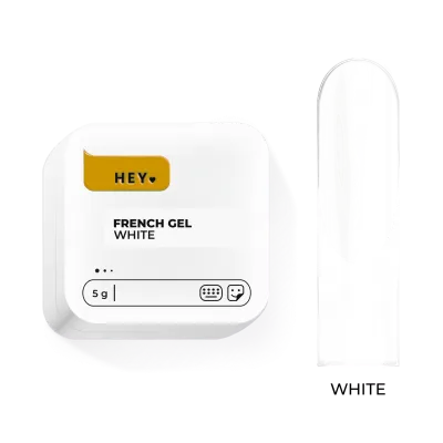 HEYLOVE. French Gel, White, 5 g
