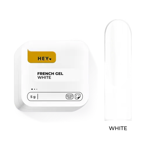 HEYLOVE. French Gel, White, 5 g