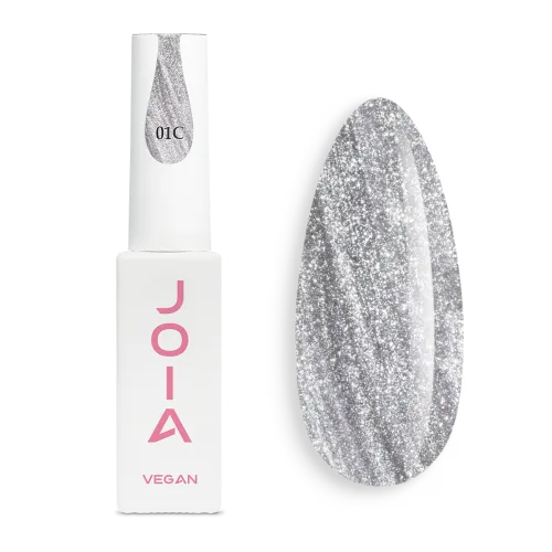 Cat Eye Gel Polish UV/LED, 01C Moonstone Veil, JOIA vegan, 6 ml