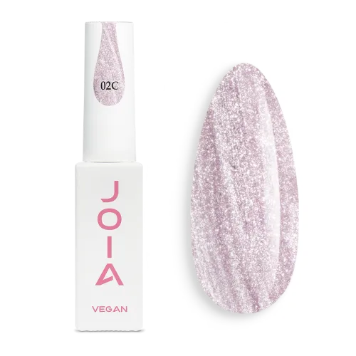 JOIA VEGAN Cat Eye Gel Polish UV/LED 02C Rose Quartz Dust 6 ml