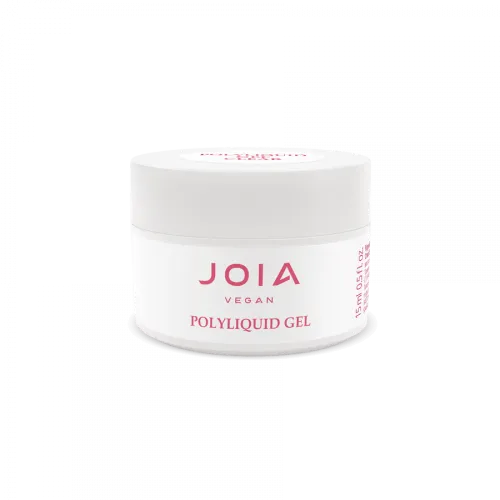 Liquid gel for strengthening and modeling PolyLiquid gel Clear JOIA vegan, 15 ml