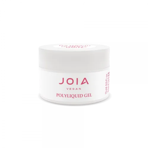 Liquid gel for strengthening and modeling PolyLiquid gel Delicate White JOIA vegan, 15 ml