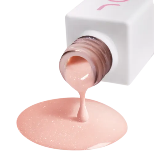 Liquid gel for strengthening and modeling PolyLiquid gel JOIA vegan, Apricot Gleam, 8 ml