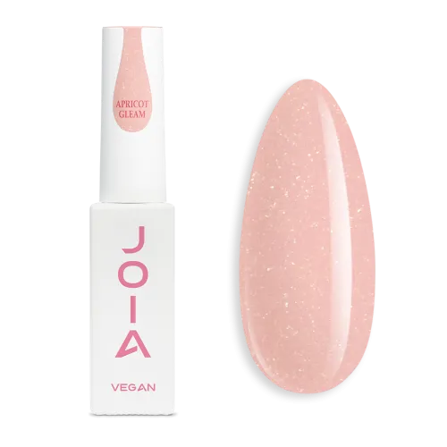 Liquid gel for strengthening and modeling PolyLiquid gel JOIA vegan, Apricot Gleam, 8 ml