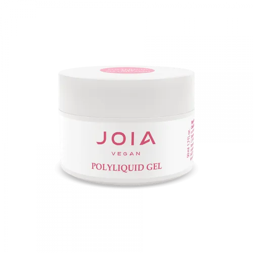Liquid gel for strengthening and modeling PolyLiquid gel Second Skin JOIA vegan, 15 ml