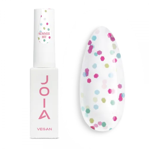 Top with decor, no sticky layer, UV filter My Crush Top, Summer Hit JOIA vegan, 8 ml