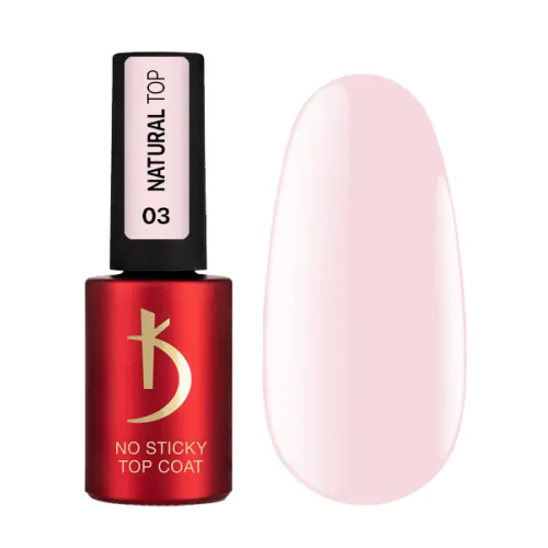 Natural Top 3, 7 ml No Sticky Top Coat Kodi Professional