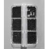 Beads for Nail Design (color: black) Kodi Professional
