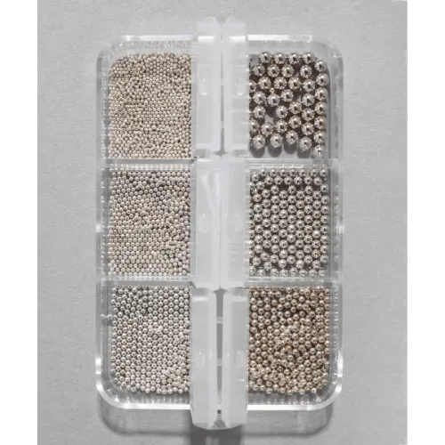 Beads for Nail Design (color: light-gray) Kodi Professional