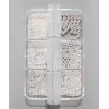 Beads for Nail Design (color: silver) Kodi Professional