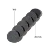 Buff disk 26 mm (black, 180 grit, 50 pcs.) Kodi Professional