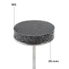 Buff disk 26 mm (black, 180 grit, 50 pcs.) Kodi Professional