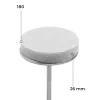 Buff disk 26 mm (grey, 180 grit, 50 pcs.) Kodi Professional