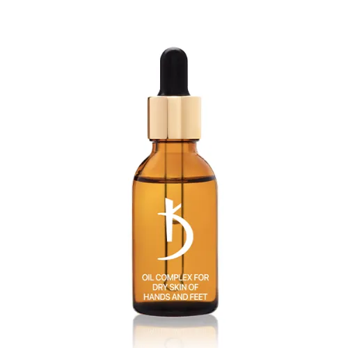 Complex of vegetable oils for dry skin of hands and feet Kodi Professional, 30 ml